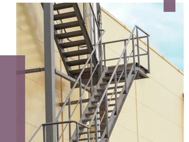 Пожарные лестницы в Россоши от 12443 руб. — монтаж и продажа | ПРОЛЁТ-Рсс