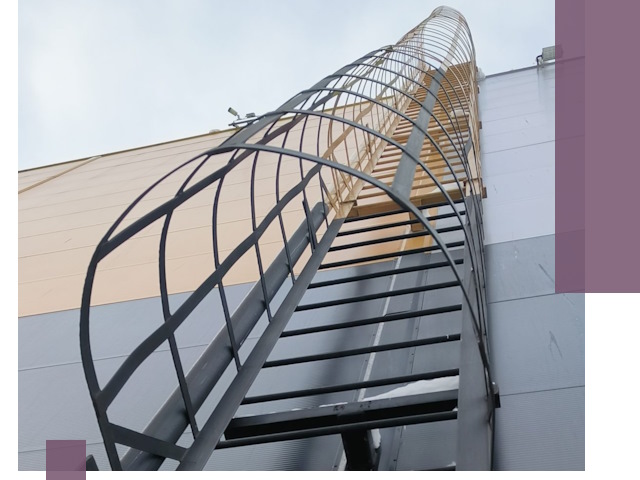 Изготовление и монтаж пожарных лестниц в Россоши профессионально