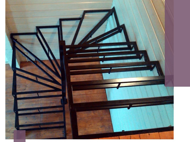 Изготовление металлических лестниц любой сложности в Россоши