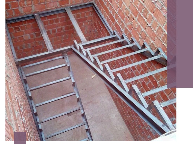 Монтаж металлических лестниц под ключ в Россоши быстро и качественно