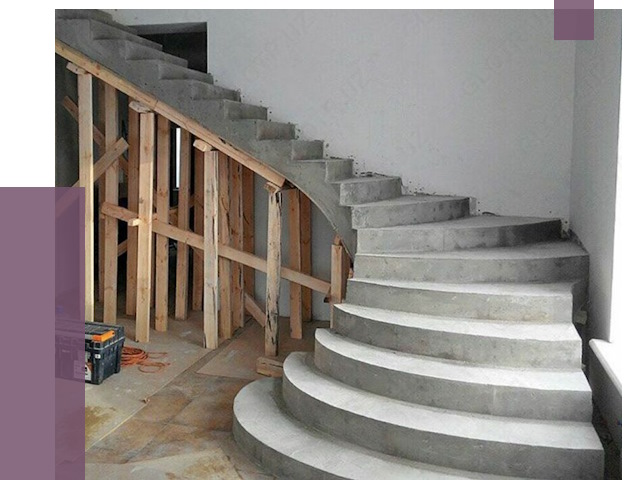 Изготовление бетонных лестниц под ключ в Россоши от 20220 руб. | ПРОЛЁТ-Рсс