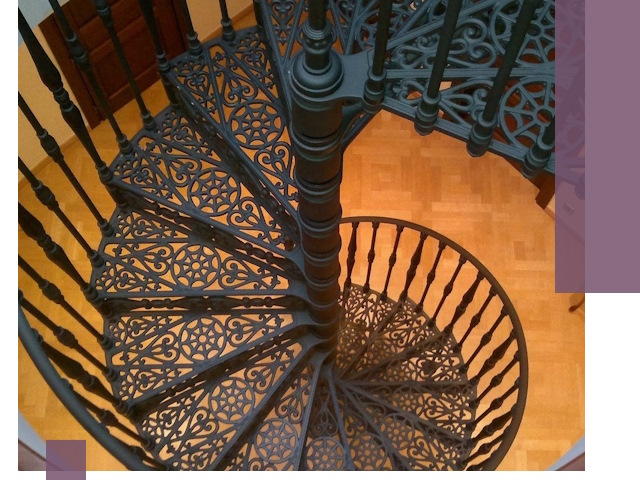 Винтовые лестницы под ключ в Россоши: производство и монтаж