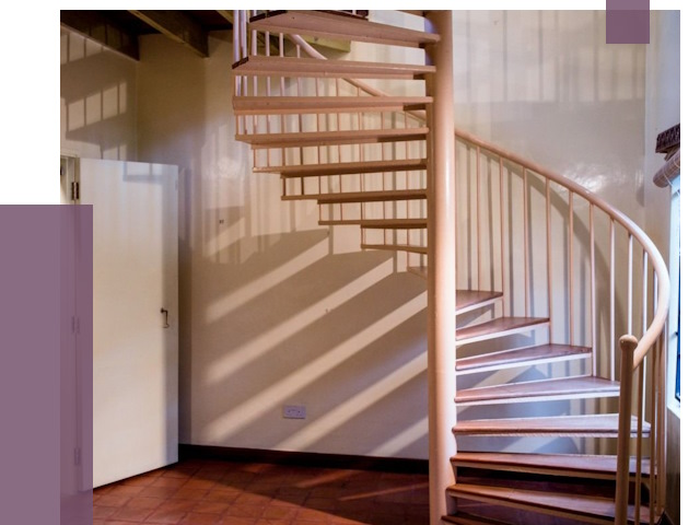 Изготовление винтовых лестниц на заказ в Россоши от 77249 руб. | ПРОЛЁТ-Рсс