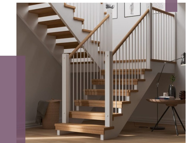 Маршевые лестницы в Россоши от 38625 руб. — монтаж | ПРОЛЁТ-Рсс