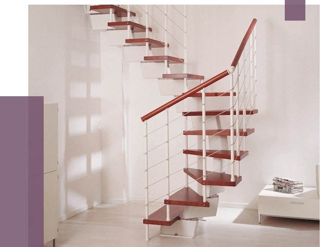 Изготовление лестниц на больцах в Россоши от 9851 руб. | ПРОЛЁТ-Рсс