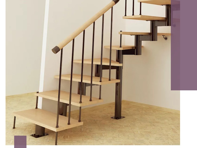 Монтаж лестниц на больцах в Россоши — быстро и надежно