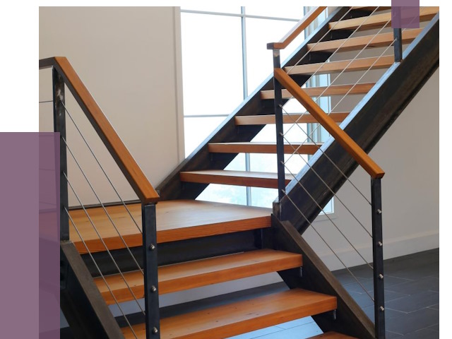 Изготовление лестниц на металлокаркасе в Россоши от 19183 руб. | ПРОЛЁТ-Рсс