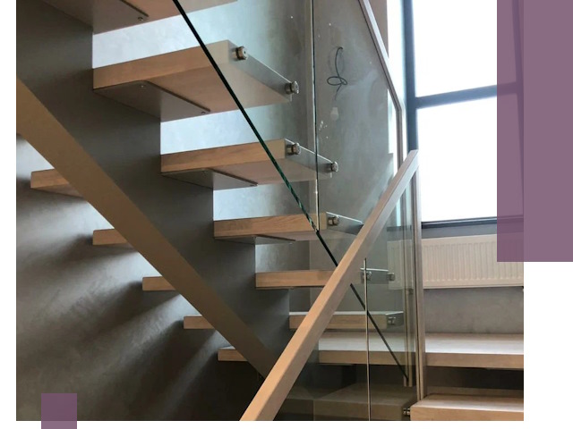 Изготовление лестниц на монокосоуре в Россоши с монтажом и гарантией