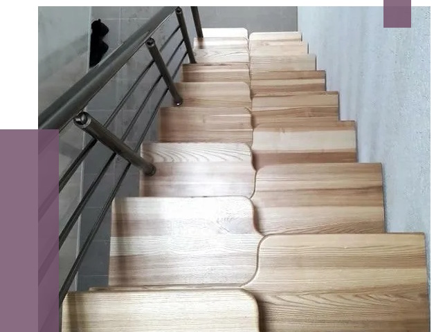 Лестницы гусиный шаг в Россоши от 13220 руб. под ключ | ПРОЛЁТ-Рсс