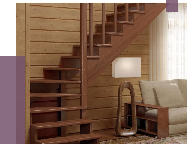 Лестницы эконом класса в Россоши от 18509 руб. бюджетные решения