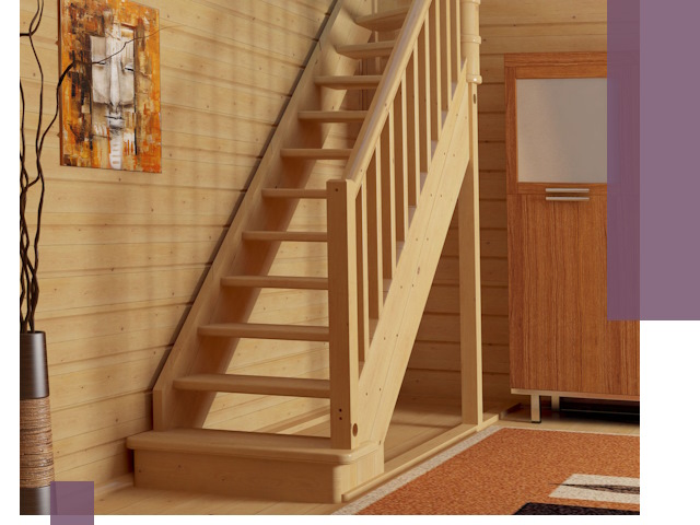 Лестницы эконом класса под ключ в Россоши — недорого и быстро