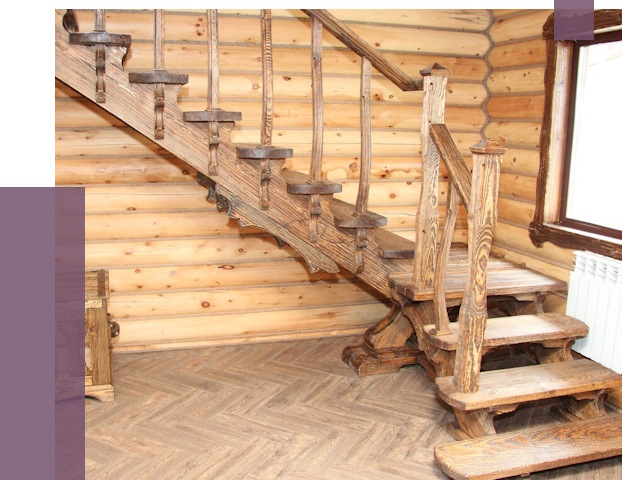 Лестницы в баню в Россоши от 19390 руб. — изготовление | ПРОЛЁТ-Рсс