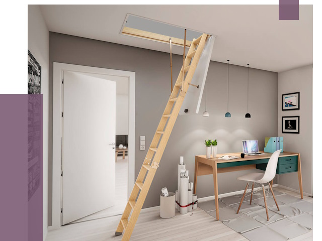 Чердачные лестницы в Россоши — от 14776 руб. | ПРОЛЁТ-Рсс