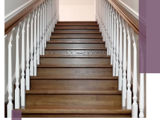 Лестницы из ясеня на заказ в Россоши — изготовление и монтаж