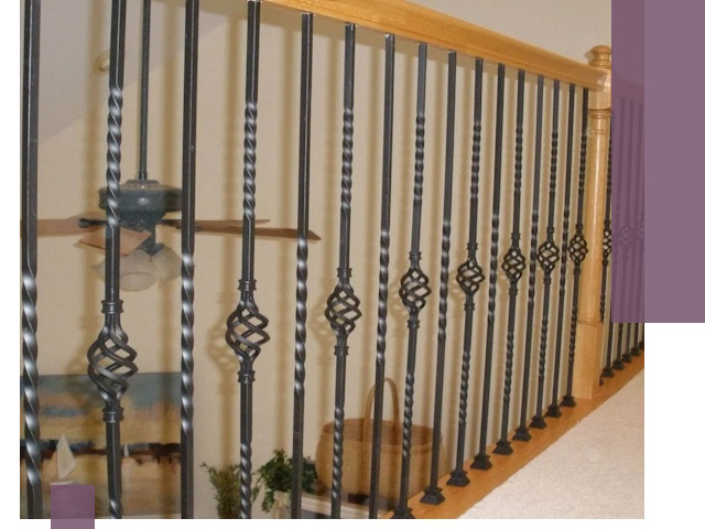 Изготовление и монтаж кованных перил в Россоши под ключ
