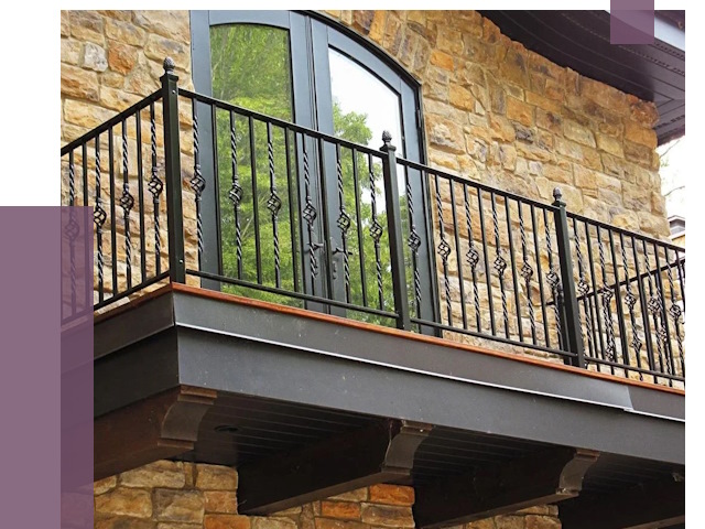Балконные ограждения в Россоши от 8140 руб. — купить | ПРОЛЁТ-Рсс