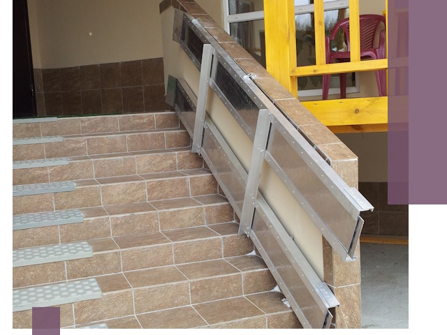 Откидные пандусы под ключ в Россоши — монтаж и демонтаж