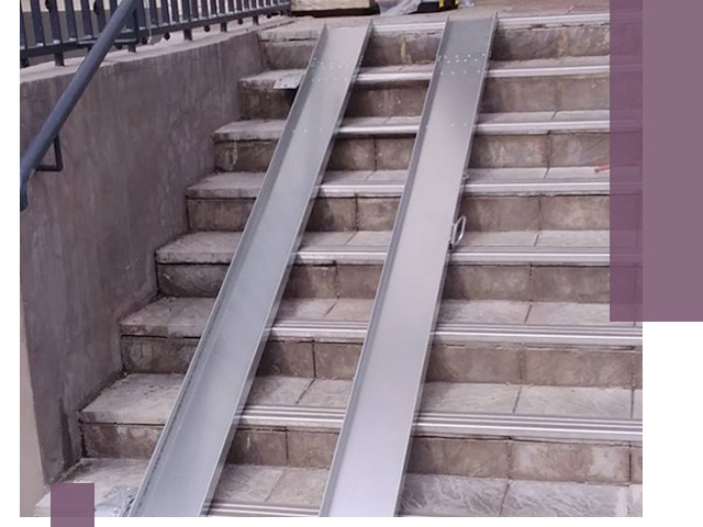 Демонтаж откидных пандусов профессионально в Россоши