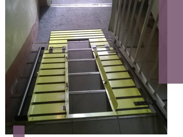 Профессиональный монтаж пандуса в подъезд в Россоши