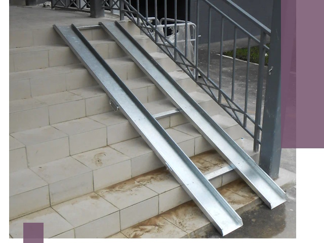 Пандусы для детских колясок в Россоши: изготовление и монтаж