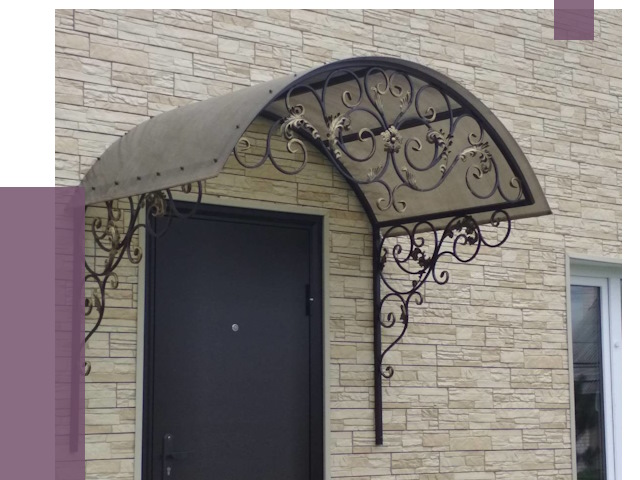 Ремонт козырьков в Россоши от 7518 руб.  | ПРОЛЁТ-Рсс