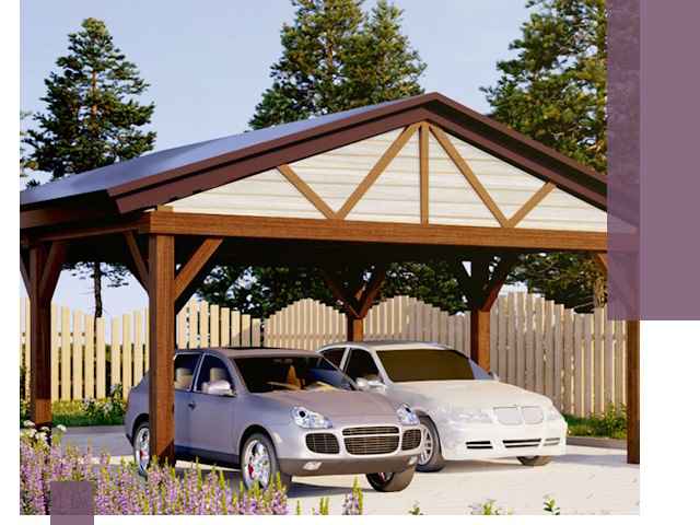 Навесы для автомобиля в Россоши — изготовление и монтаж