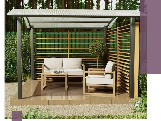 Навесы для дачи в Россоши: изготовление, монтаж и демонтаж