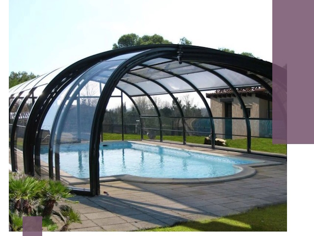 Навесы для бассейна в Россоши: изготовление и монтаж под ключ