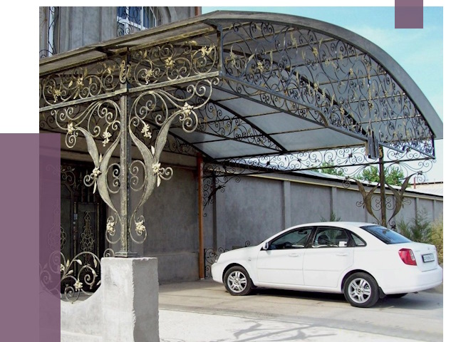 Кованые навесы в Россоши от 14776 руб. | ПРОЛЁТ-Рсс