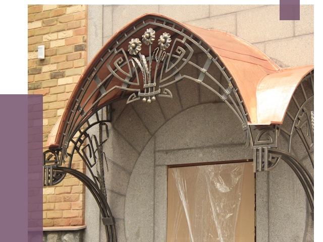 Арочные козырьки в Россоши от 14776 руб. 