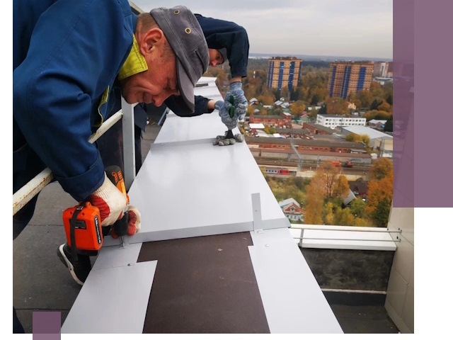 Монтаж парапетов в Россоши — установка прочных металлических ограждений