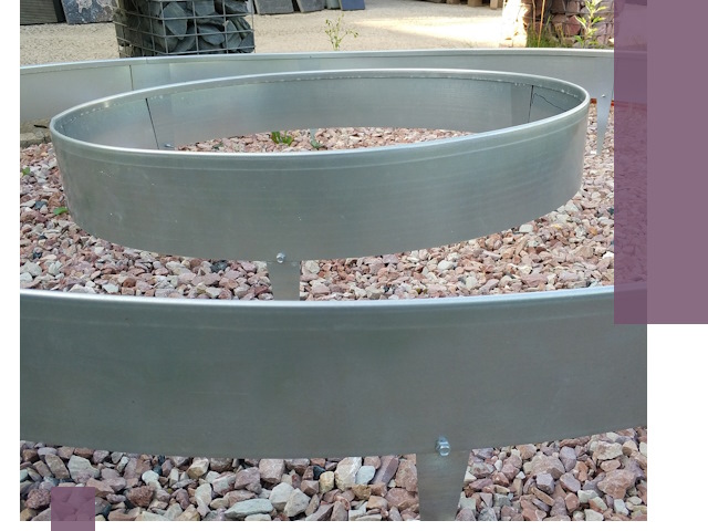 Нержавеющие бордюры под ключ в Россоши — изготовление и монтаж