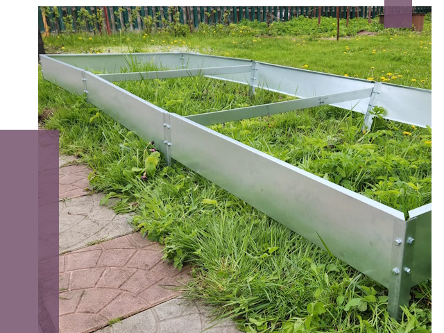 Металлические бордюры для грядок в Россоши от 1815 руб. 